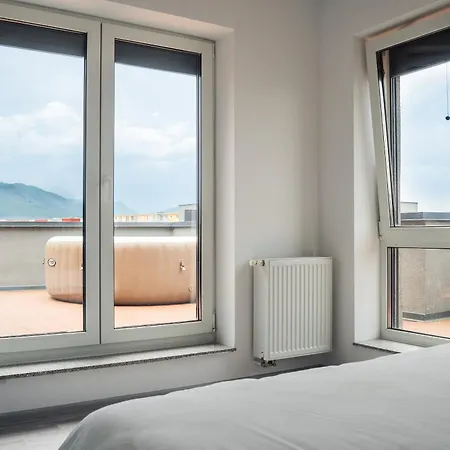 Apartmán Skylark - Vancouver Penthouse Premium With Jacuzzi And Panoramic View *