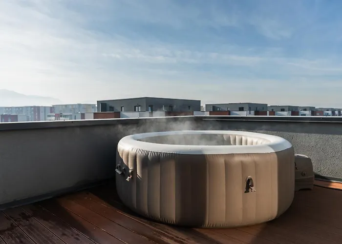 דירה Skylark - Vancouver Penthouse Premium With Jacuzzi And Panoramic View *