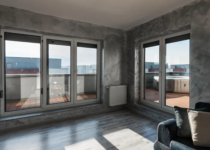 Skylark - Vancouver Penthouse Premium With Jacuzzi And Panoramic View דירה בראשוב